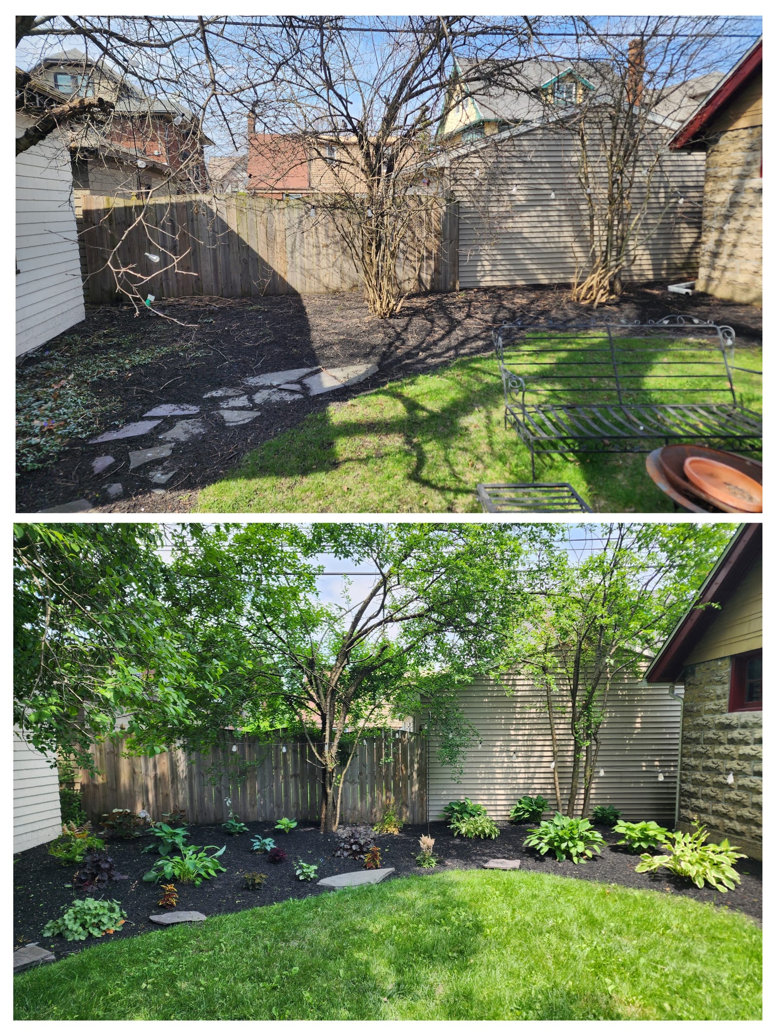 Backyard garden refresh